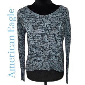 Blue American eagle sweater